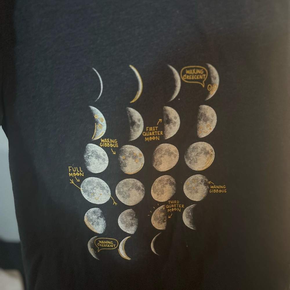 Cat & Jack Black Graphic Tee